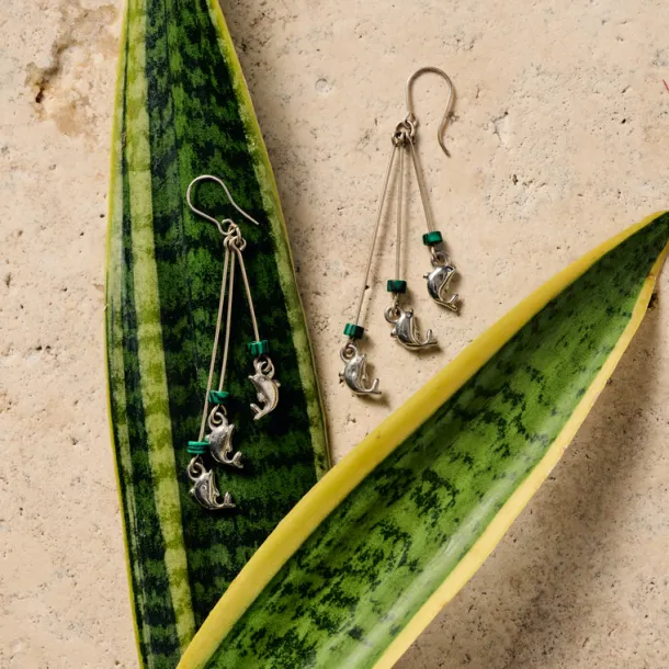 Mancora Dolphin Dangle Earrings