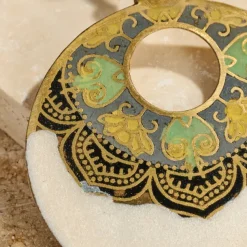Mandir Enamel Earrings