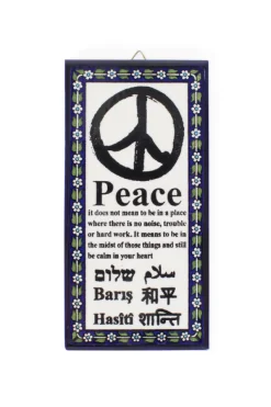 Meaning of Peace Wall Art