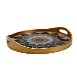 Medieval Reverse Painted Tray