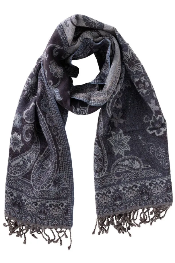 Midnight Garden Shawl