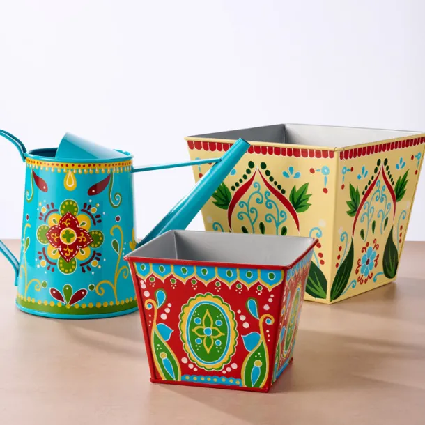 Modita Handpainted Watering Can