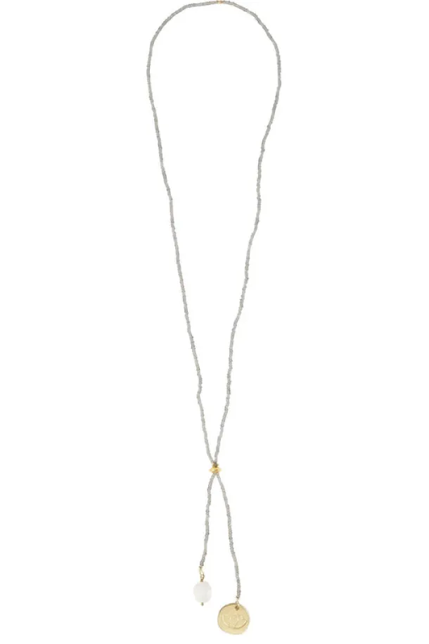 Moonbeam Lariat Necklace
