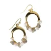 Moti Mini Pearl Hoop Earrings