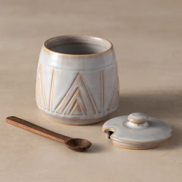 Mountain Peaks Ceramic Cream and Sugar Set