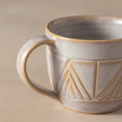 Mountain Peaks Ceramic Tea Cup