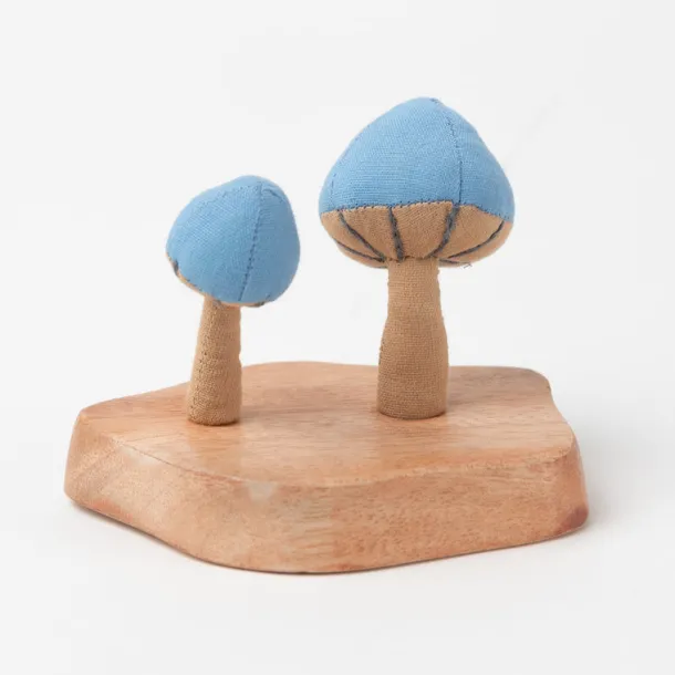 Mushroom Medley - Blue