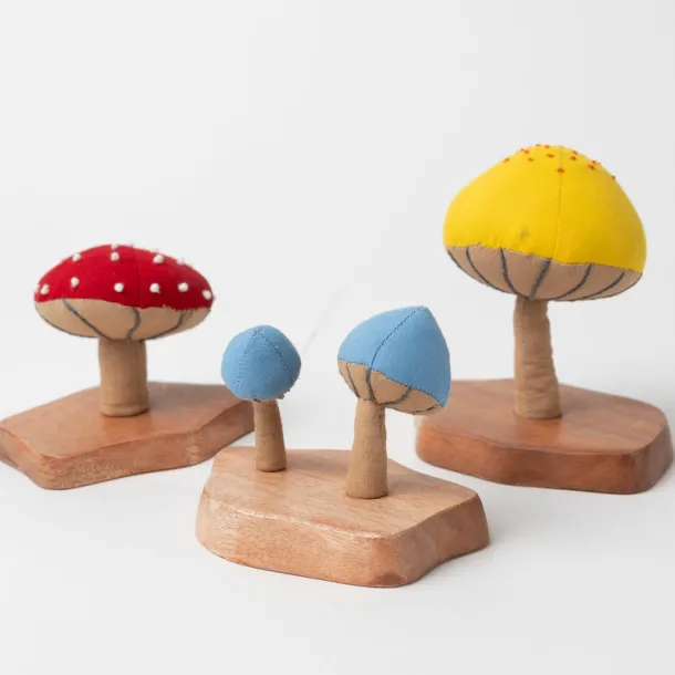 Mushroom Medley - Red