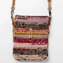 Naisha Sari Handknit Crossbody Bag