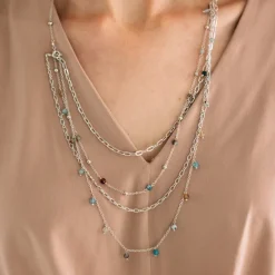 Nanda Layered Beaded Necklace