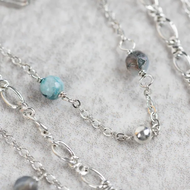 Nanda Layered Beaded Necklace