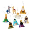 Nativity Ornament Set