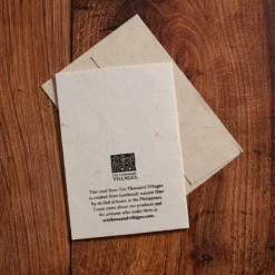 Natural Nativity Card