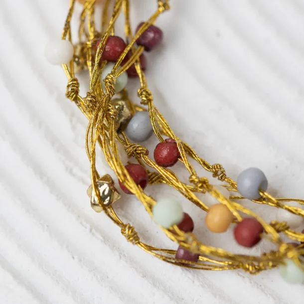 Navi Multistrand Beaded Necklace