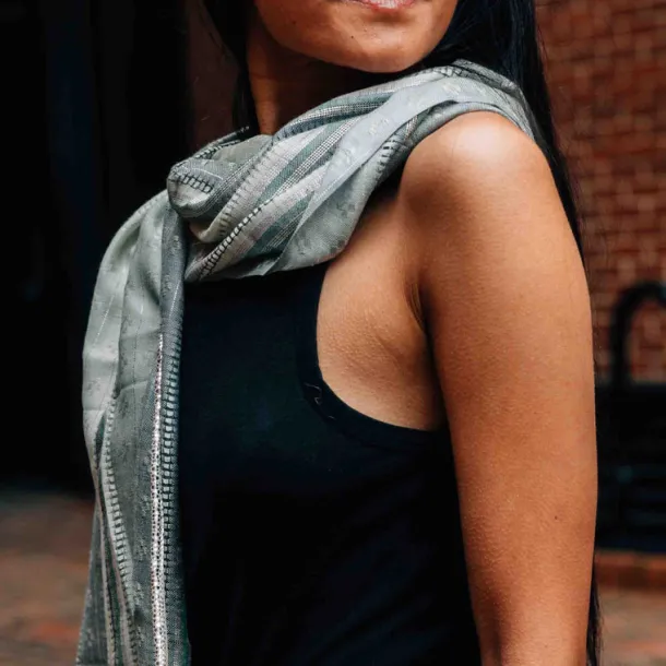 Ocean Days Striped Scarf