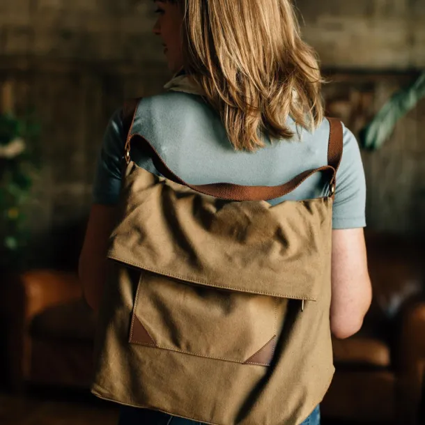 Olive Canvas Travel Bag
