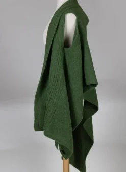 Olive Earth Alpaca Shawl