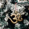Om Brass Ornament