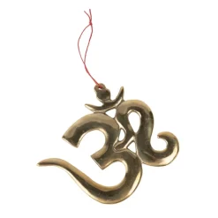 Om Brass Ornament