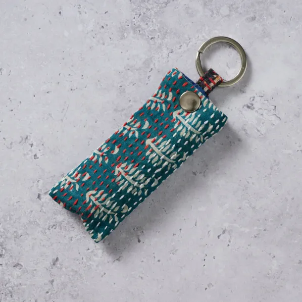 On the Go Lip Balm Holder Keychain