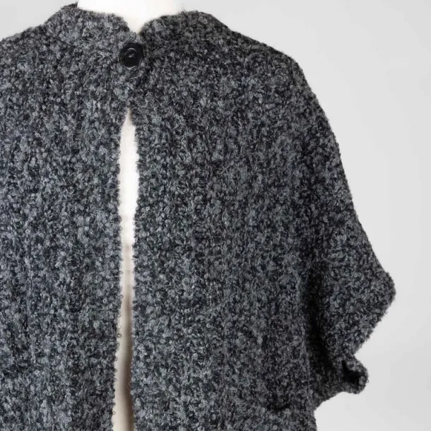 Oversized Boucle Cardigan