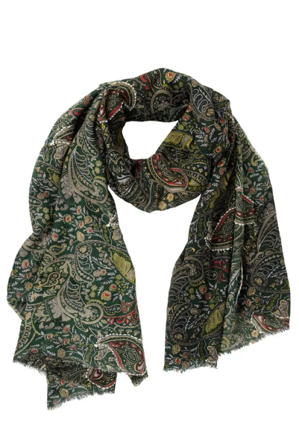Paisley Forest Shawl