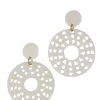 Pale Sun Drop Earrings