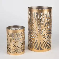 Palm Leaf Votive Candleholder