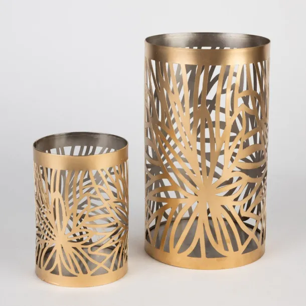 Palm Leaf Votive Candleholder