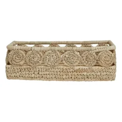 Palm Medallion Bread Basket