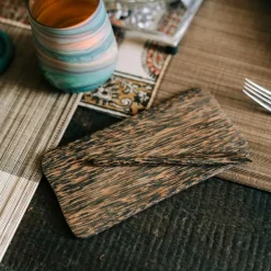 Palm Wood Serving Dish