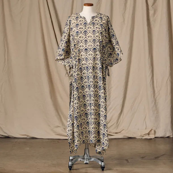 Panna Full Length Block Print Kaftan