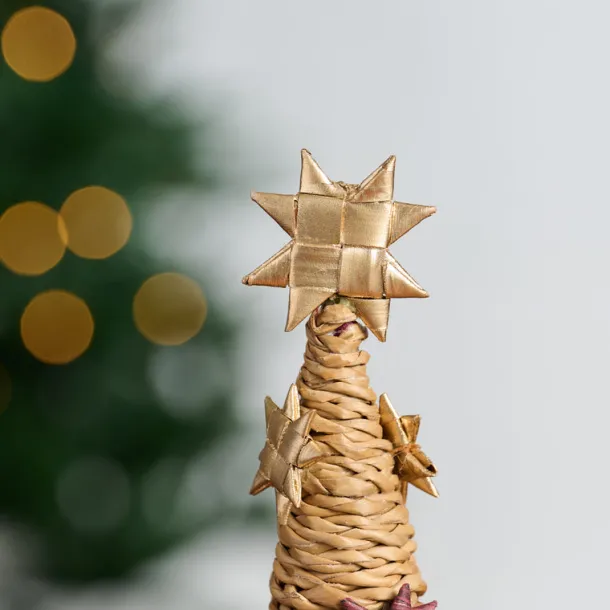 Paper Stars & Hogla Tree - 12"