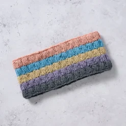 Pastel Stripes Wool Headband