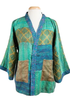 Patchwork Sari Topper