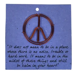 Peace Bookmark