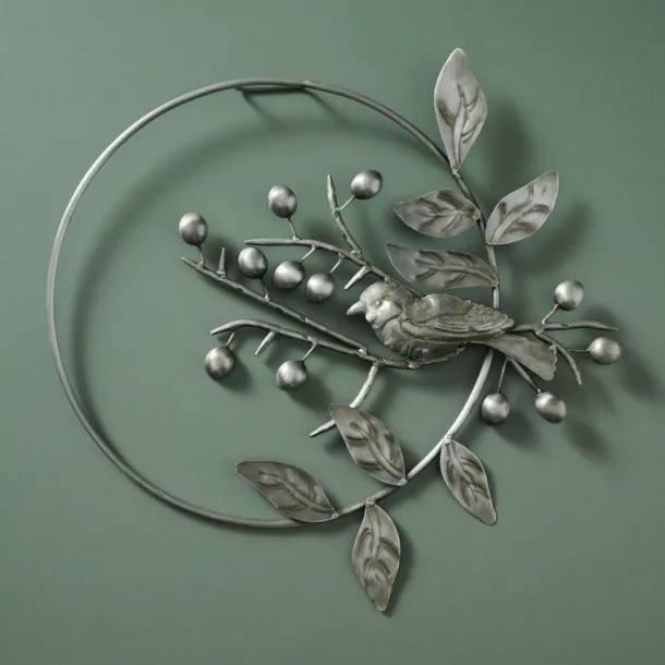 Peace Dove Iron Wreath