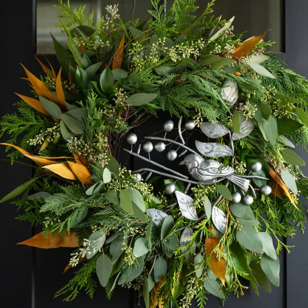 Peace Dove Iron Wreath