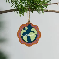 Peace On Earth Globe Ornament - Collectible 2024