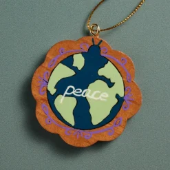 Peace On Earth Globe Ornament - Collectible 2024