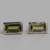 Peridot Silver Stud Earrings