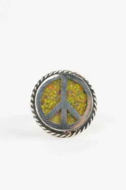 Peruvian Peace Sign Ring