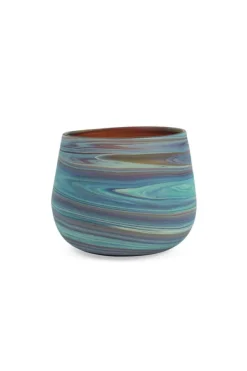 Phoenician Glass Candleholder