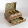 Phoolon Mango Wood Jewelry Box