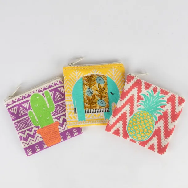 Pineapple Lightning Coin Purse