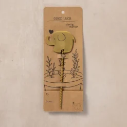 Plant Marker w/Card - Elephant