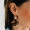 Playas Tagua Drop Earrings