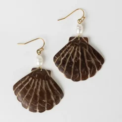 Playas Tagua Drop Earrings