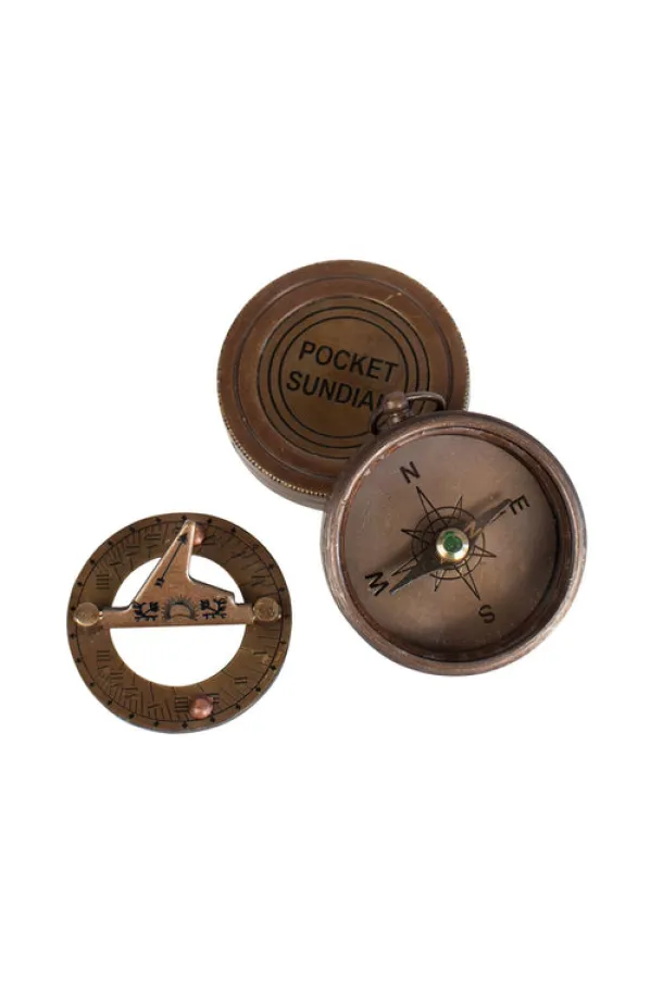 Pocket Compass & Sundial