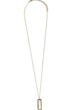 Pointed Path Necklace
